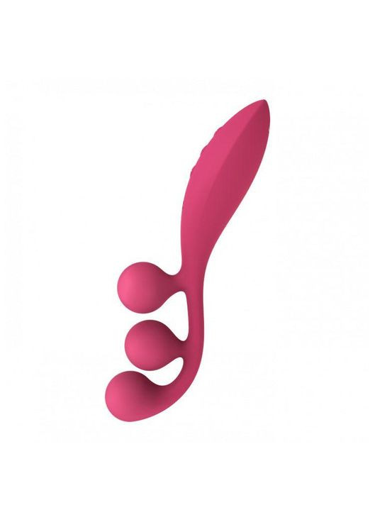 Универсальный вибратор Satisfyer Tri Ball 1, 3 мотора, гнется No Brand (366878450)