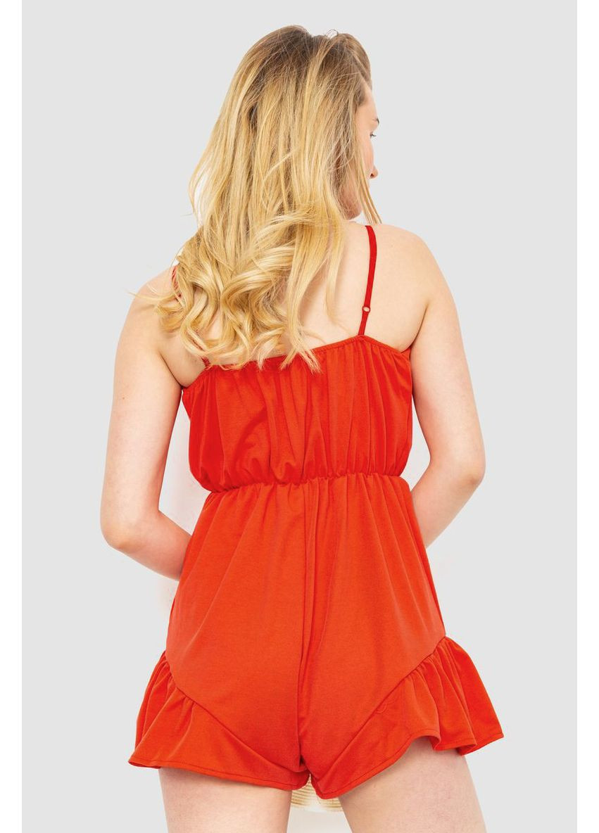 Комбінезон жіночий однотонний 204R0060, колір Рожевий Ager кораловий