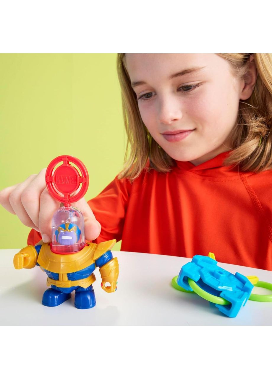 Игровой набор Hydro Pods Marvel Thanos Aqua Armor | Танос Марвел в гидроподе, Фигурка в капсуле. Hasbro (371140768)