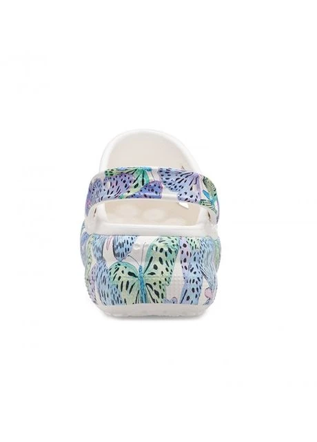 Белые женские кроксы cutie crush butterfly clog 208298-94s Crocs