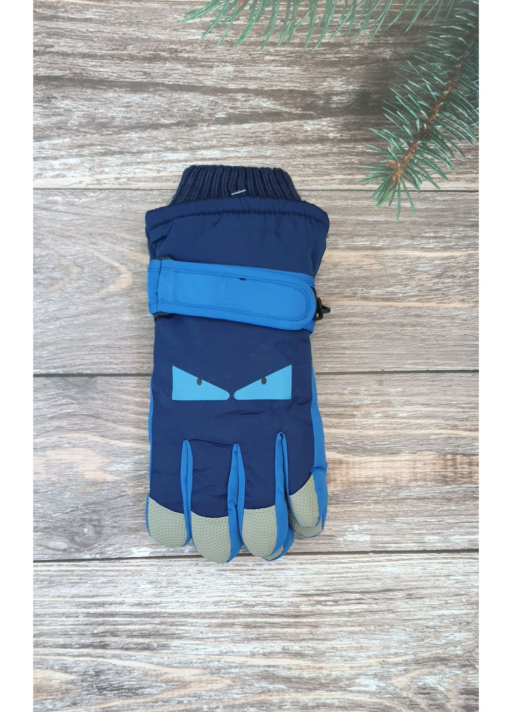 Балоновые перчатки на меху для мальчиков и девочек 6-10 лет No Brand (358517384)