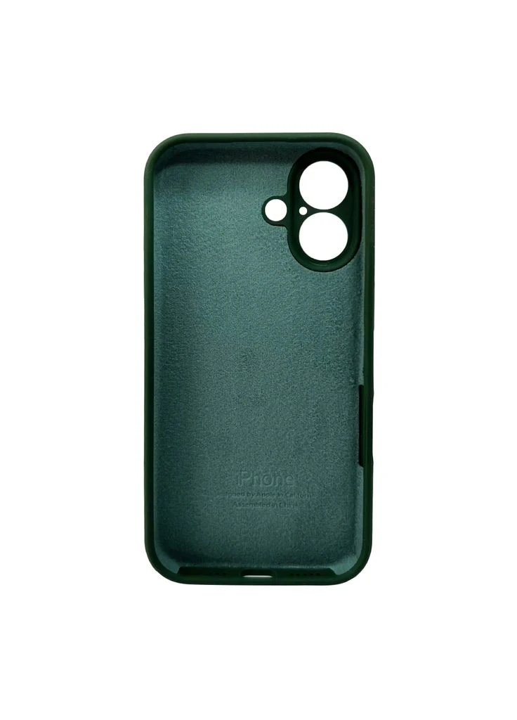 Чохол для смартфона Накладка Camera Protect Silicone для Apple iPhone 16 40 Atrovirens No Brand (403016905)