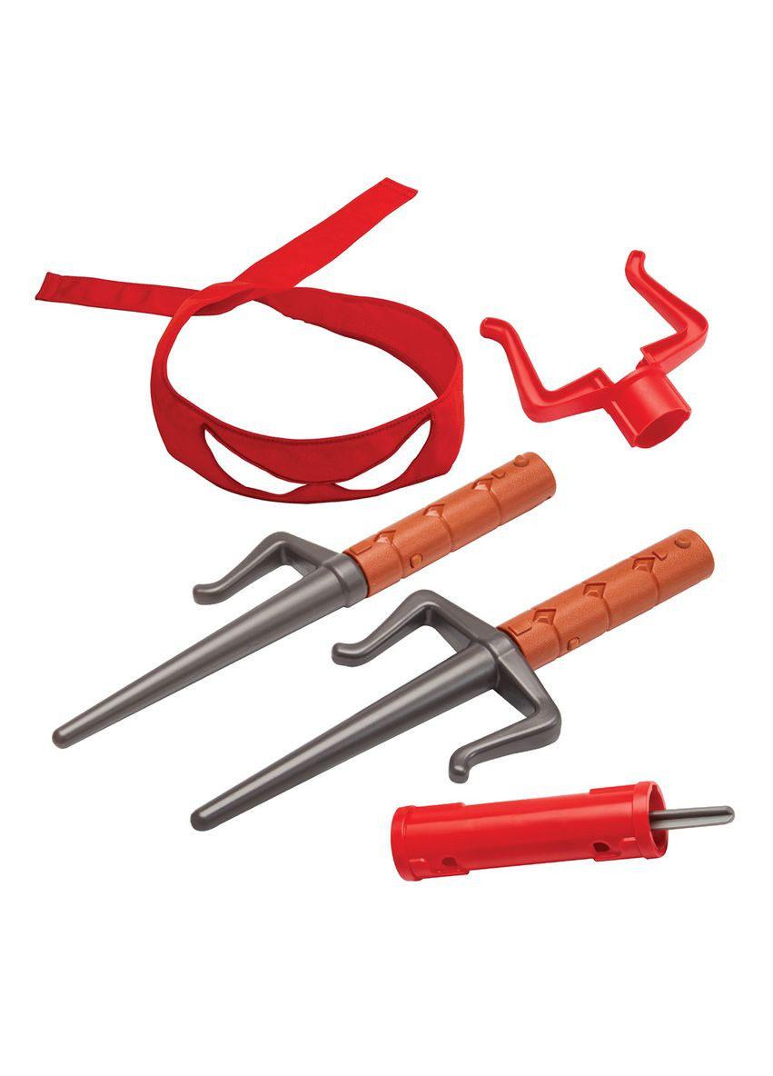 Набор игрушек. оружия «Ракушки-Ниндзя MOVIE III» W2 – КИНДЖАЛЫ-САЙ РАФА ДВОЙНЫЙ УДАР TMNT (339781347)