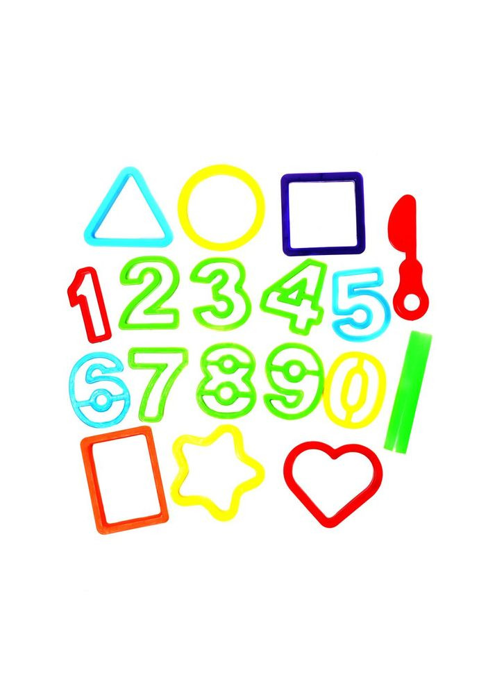 Набір аксесуарів для ліплення "Навчальний набір" (FOR09) DGT-ART (299307155)