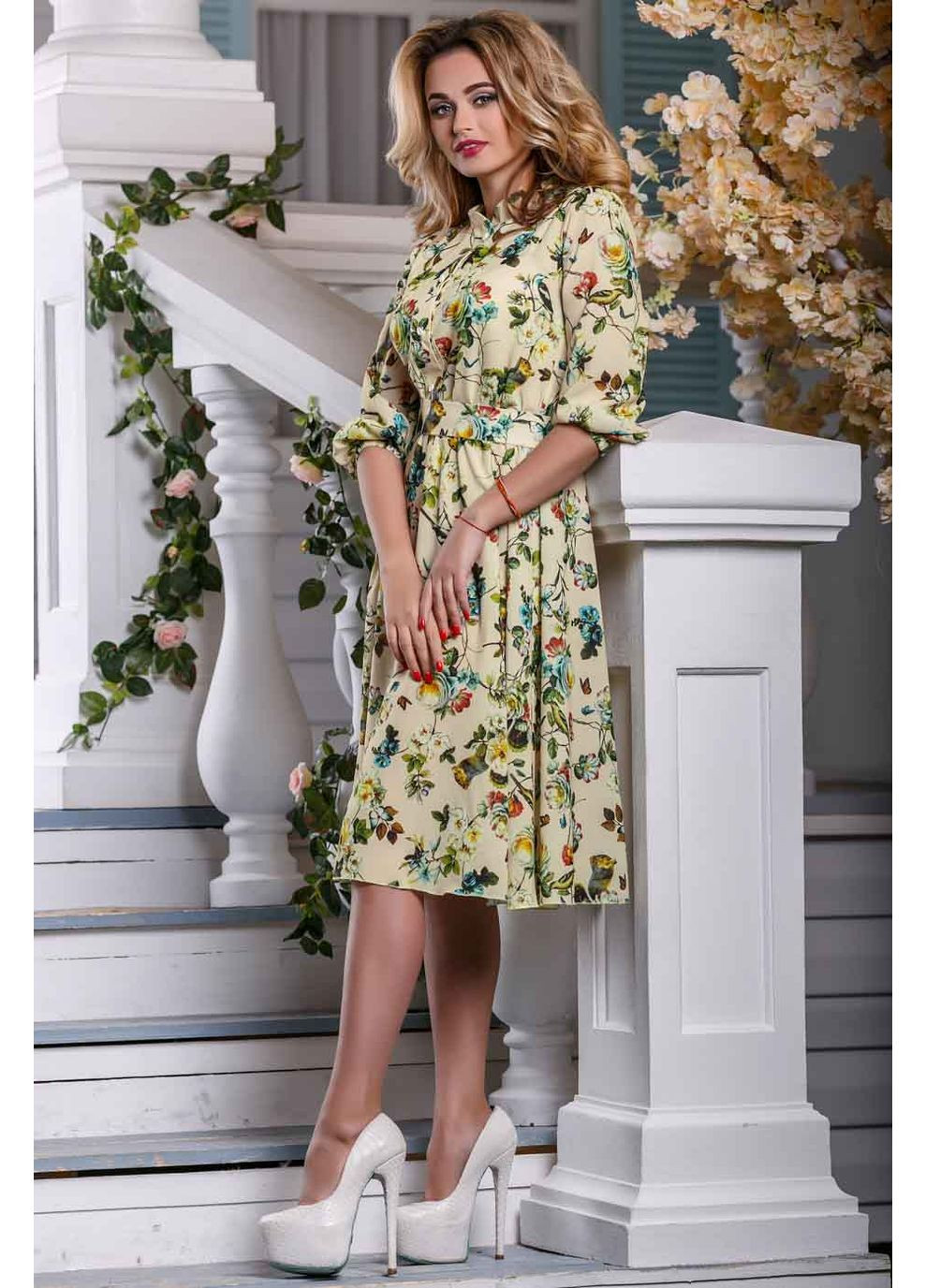 Кавова сукня 962.2615 Seventeen