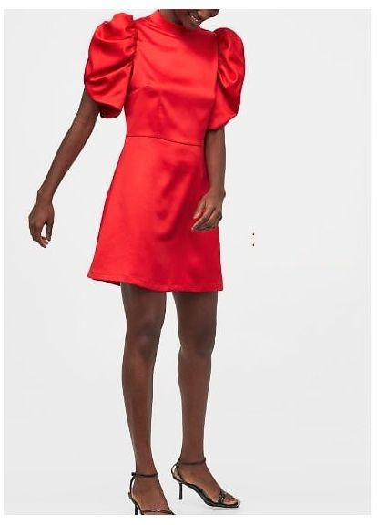 Червона сукня червона жіноча -40 р H&M однотонна