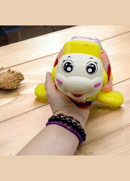 Каталка "Черепаха", ксилофон, сортер (рожева) MIC (372823530)