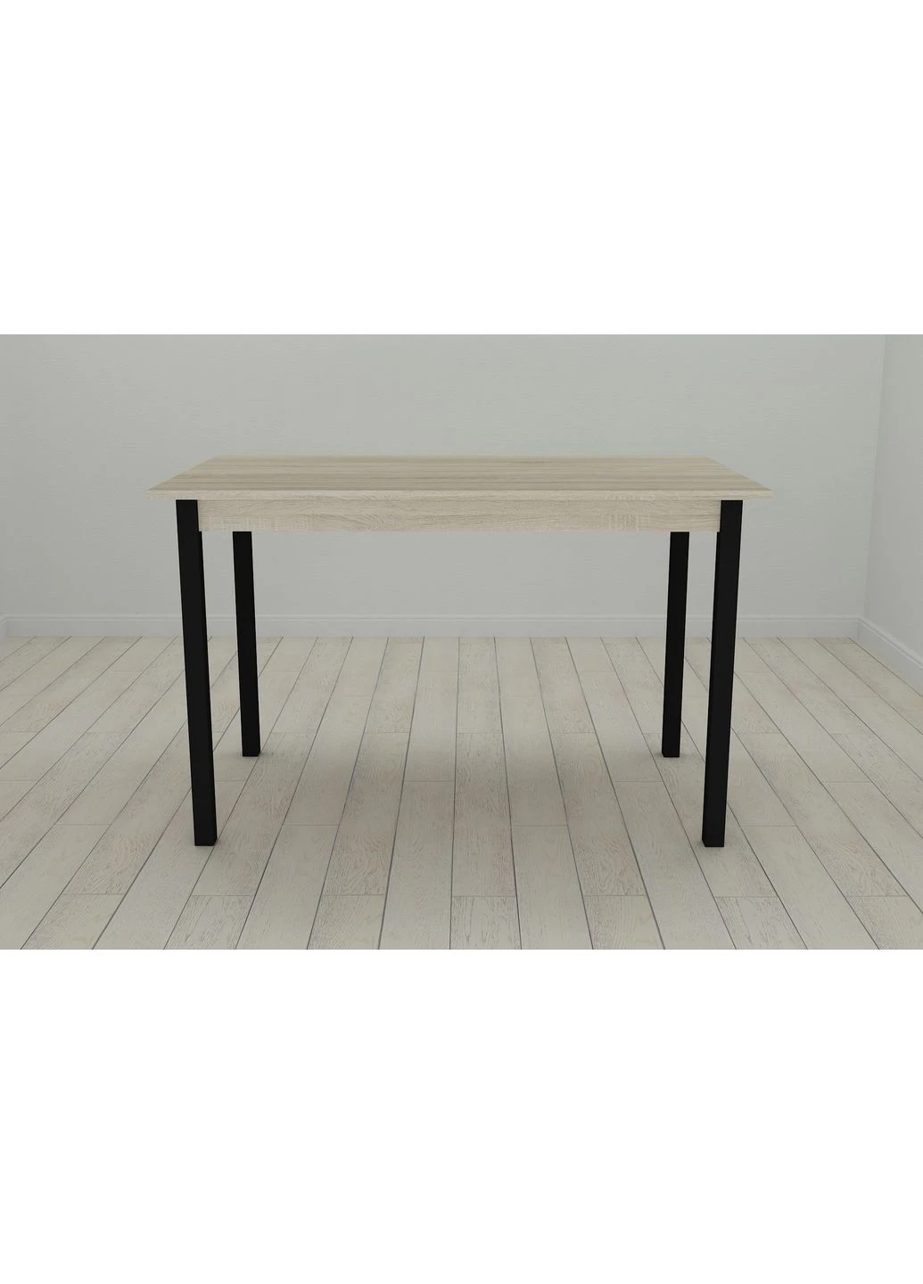 Кухонний стіл Маріо 75x120x60 Чорний ДСП Сонома 16мм (FRD-106324) Ferrum-decor (398832800)