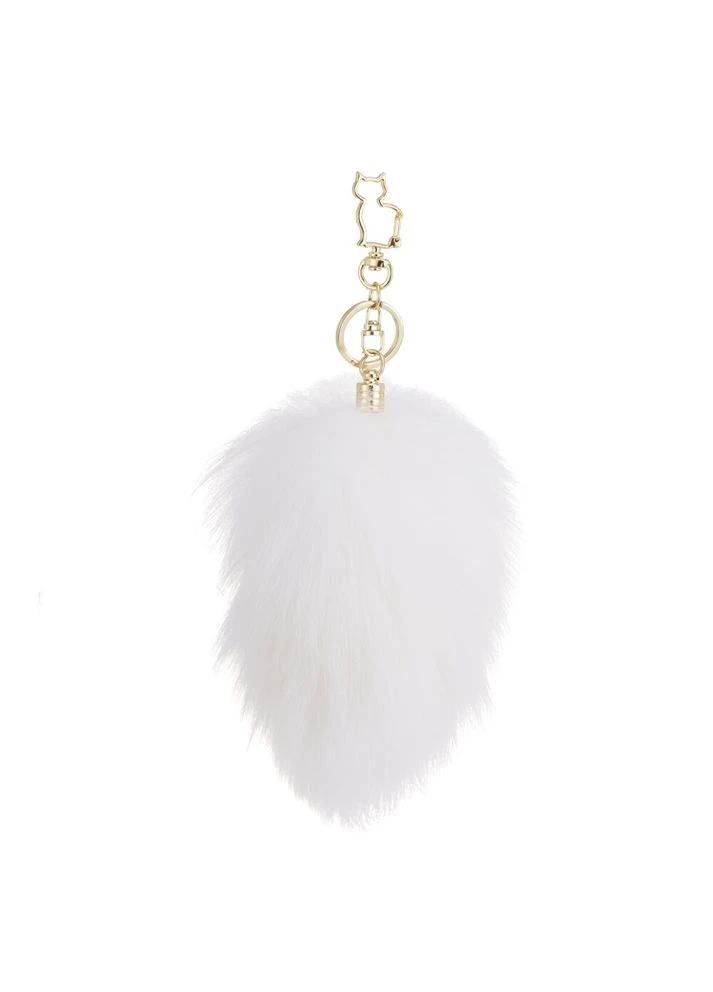 Металева анальна пробка Кролячий хвіст SEVANDA White Bunny-Tail Anal Rose-shape PlugLOCKINK 19284 Lockink (392052417)