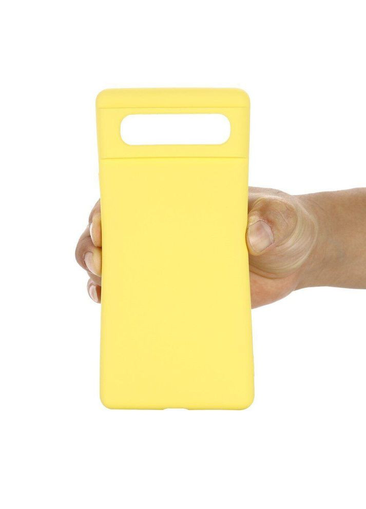 Силиконовый чехол для Google Pixel 6 микрофибра soft touch Viseaon (322212261)