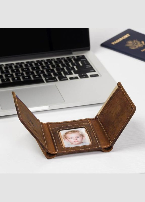 Портмоне мужское кожаное Apache Oil Tan (700 OIL TAN) Visconti (324265375)