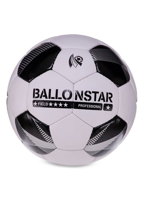 Мяч футбольный Hybrid FB-3132 Бело-Черный, (57566053) Ballonstar (324424763)
