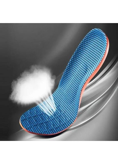 Спортивные стельки с амортизацией для обуви Красные для мужчин и женщин ProDobro (365442327)