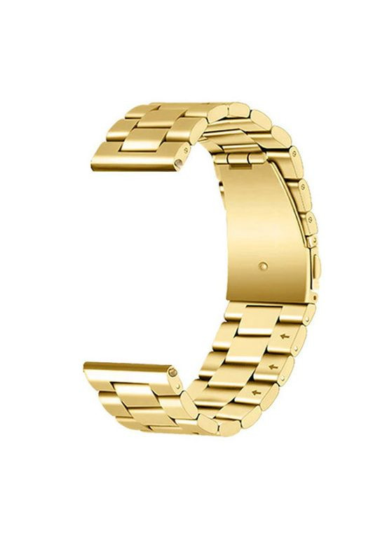 Металлический ремешок для часов Garmin Vivoactive 4 Gold Primo (266914470)