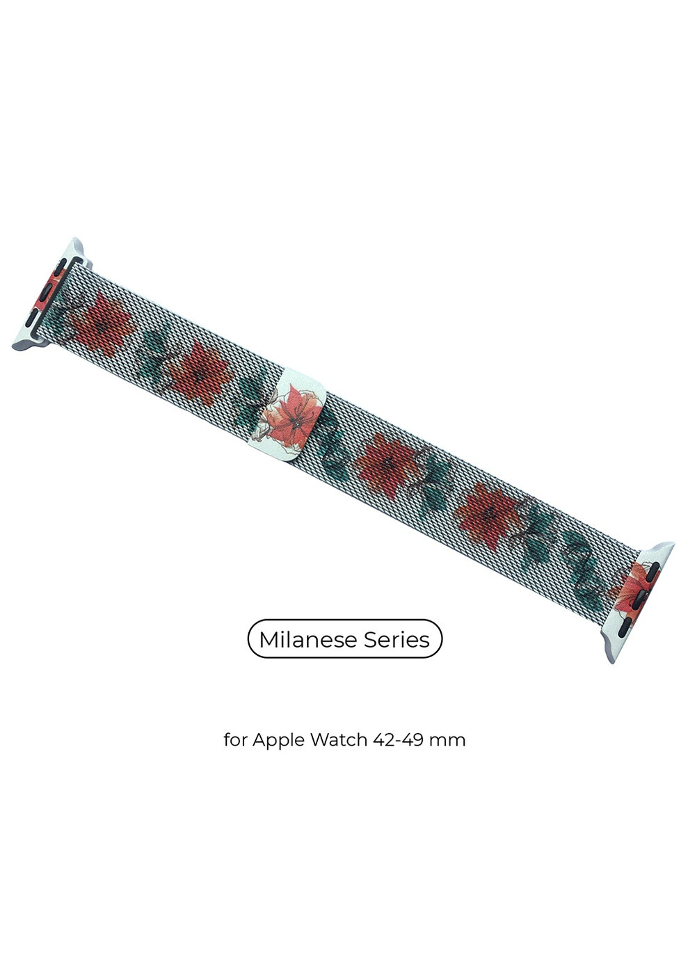 Ремешок Milanese Loop для Apple Watch All Series 42/44/45/49mm Flower Fuchsia (ARM52960) ArmorStandart (259967660)
