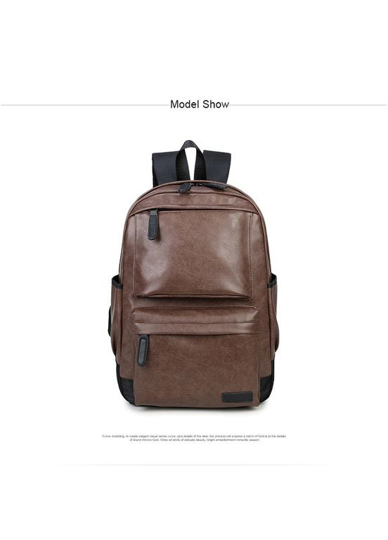 Жіночий рюкзак для ноутбука Aligus Коричневий XJXN (333829316)