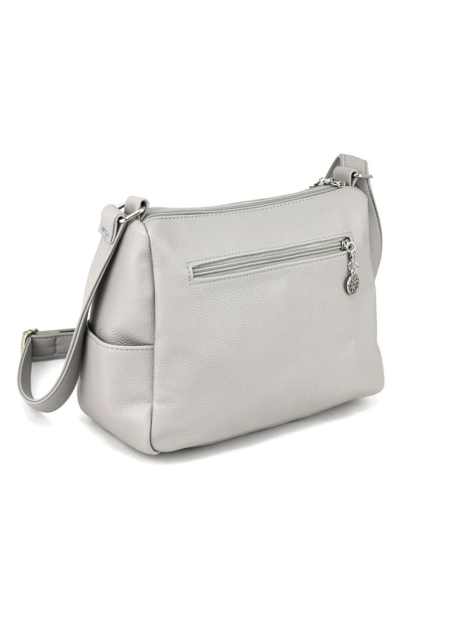 Жіноча сумка крос-боді 0-528174 сіра Voila (320587476)
