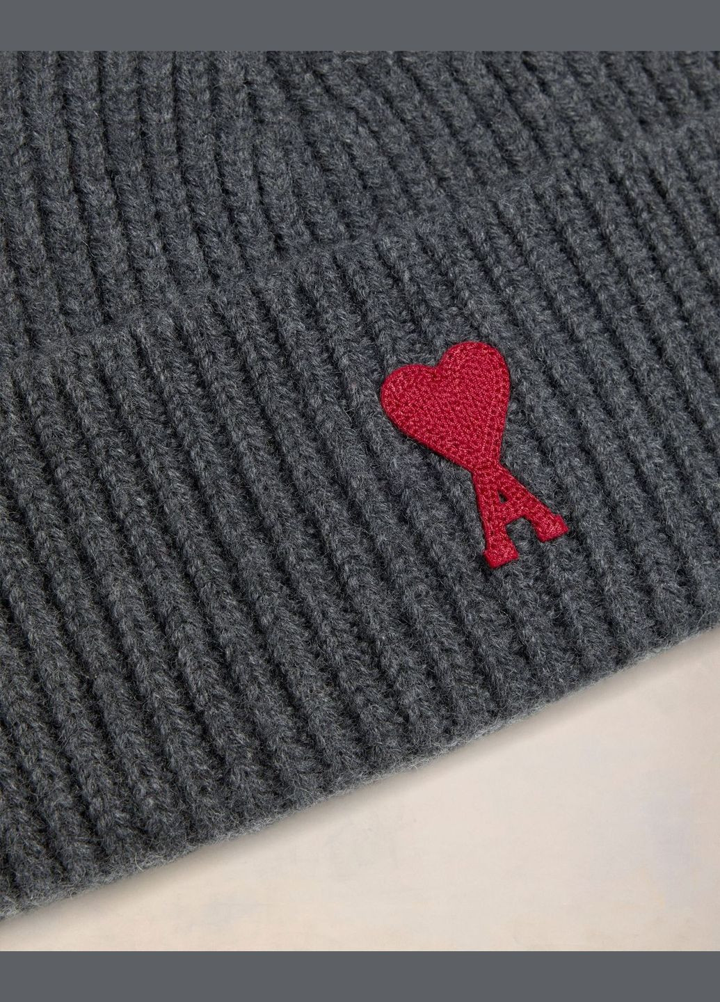 Жіноча шапка Ami Mattiussi AMI PARIS Сірий No Brand (307791161)