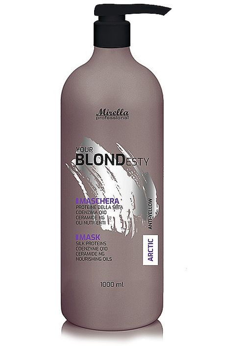 Маска для арктических оттенков блонд Arctic Your Blondesty Hair Mask 230ml (1144870-175056) Mirella (368608470)