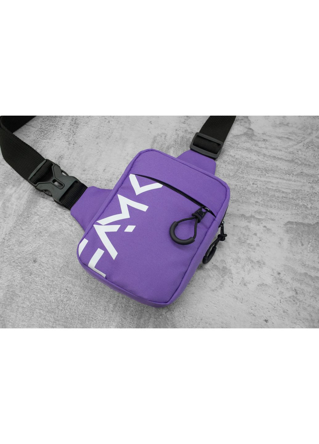 Маленькая нагрудная сумка (слинг) для мужчин и женщин SCB, Фиолетовый Famk (362268155)