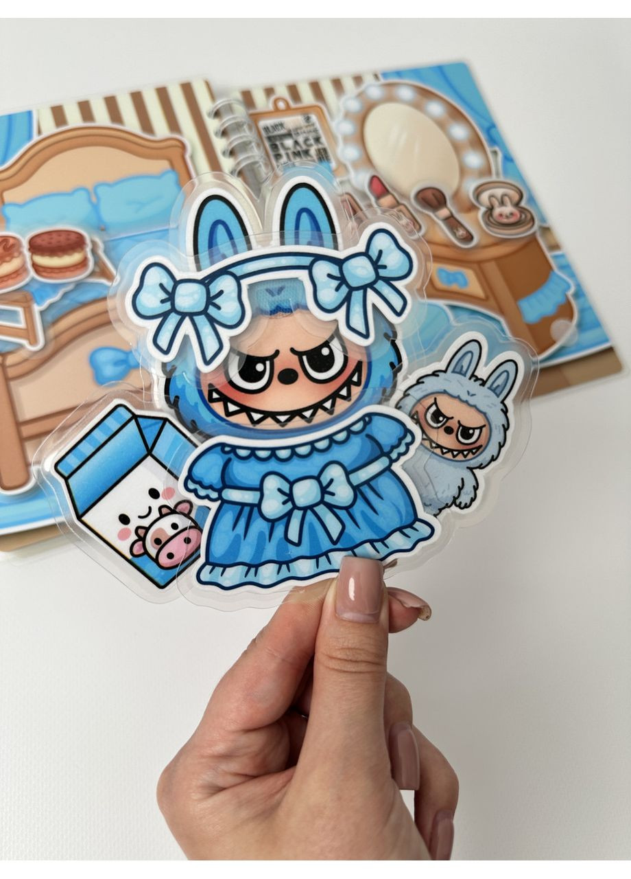 Альбом на липучках Лабубу No Brand (370952773)