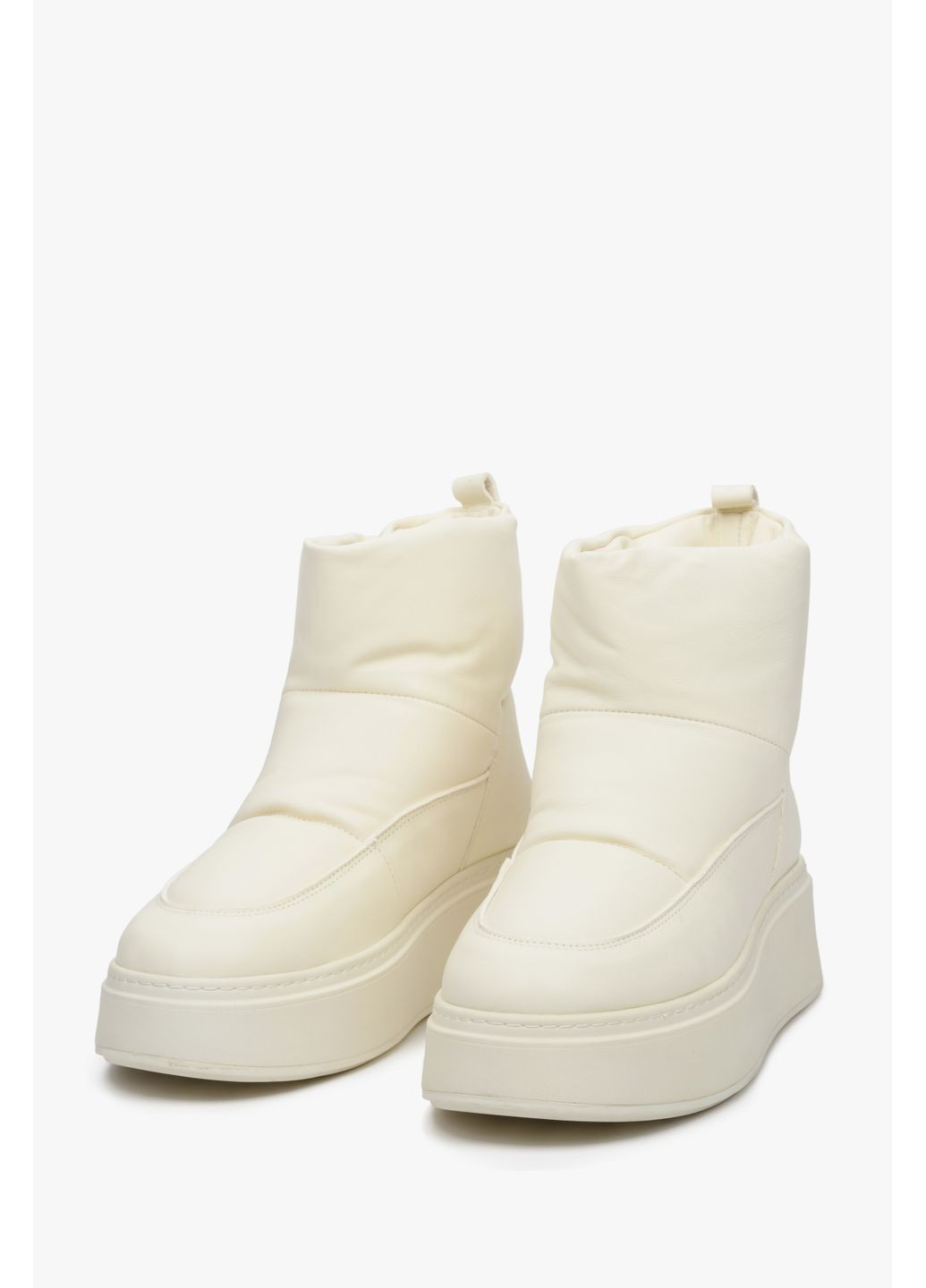 Угги, цвет молочный Estro (350920238)