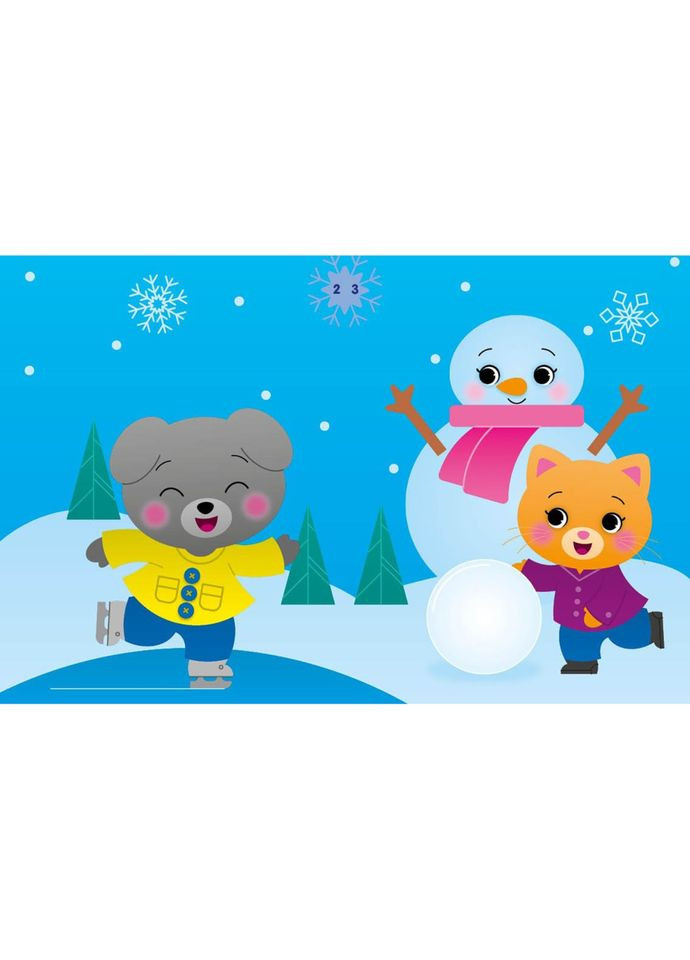 Набор для творчества "Аппликации наклейками Киса" 1655001, 30 наклейок Ranok Creative (370143676)