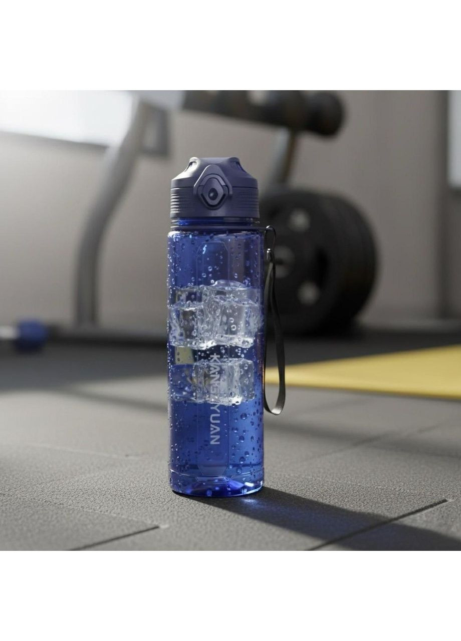 Екологічна синя тританова пляшка KANGZYUAM 500 мл для води TKK (314709876)