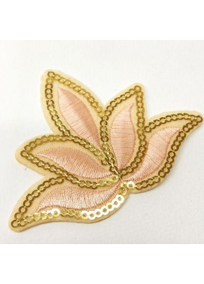 Термонаклейка "Лотос" - 1 ед, 6х7, 5см цвет #2 Plus-plus (352744974)