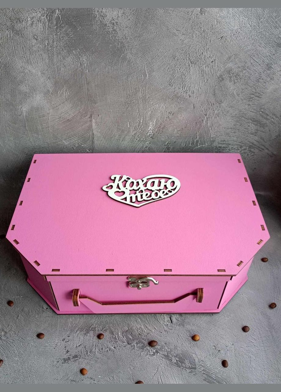 Подарунковий набір сердечком для дівчини для коханої дружини на річницю на Валентина на 8 березня No Brand (315896602)