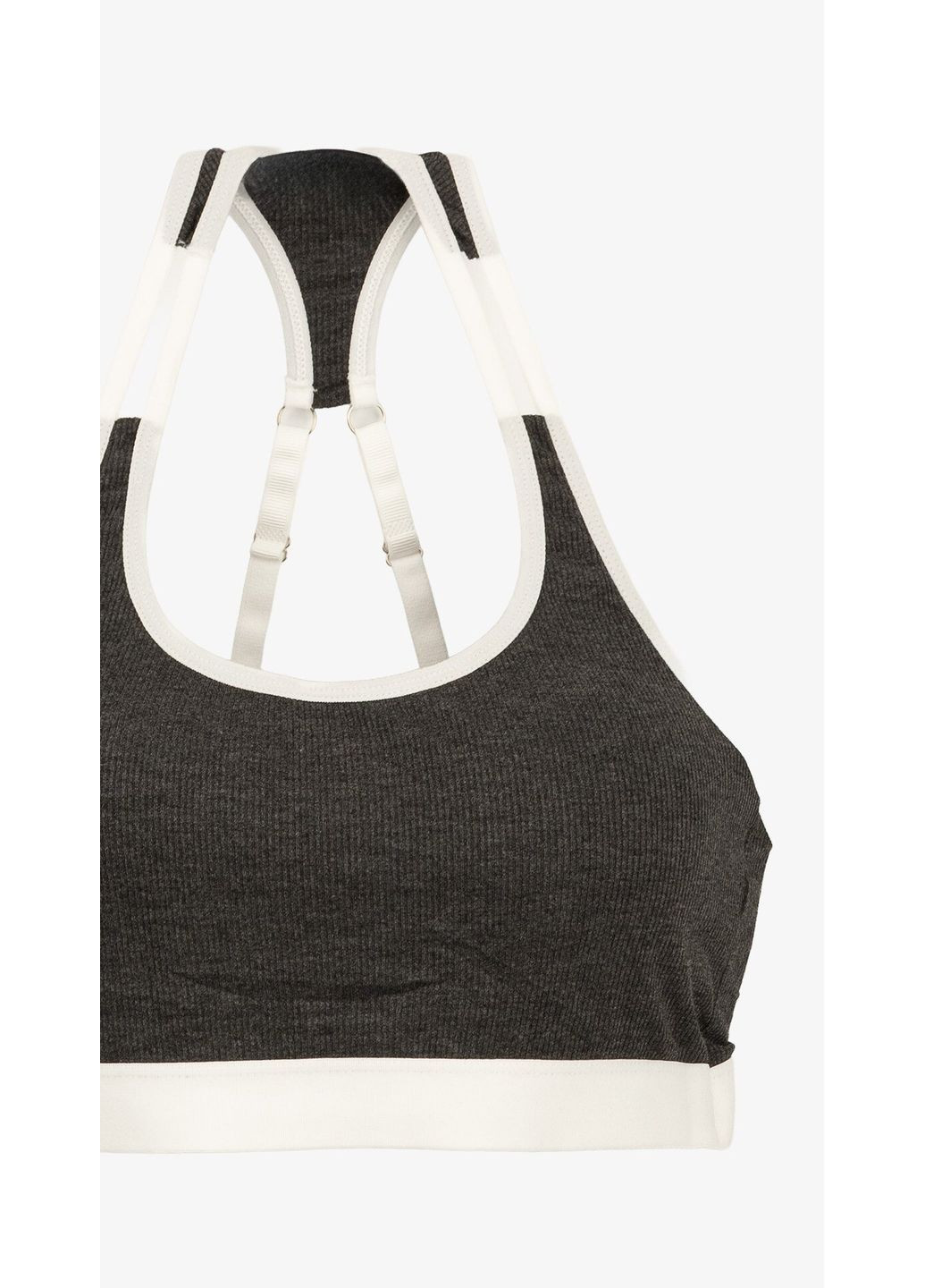 Темно-сірий демісезонний комплект жіночий топ+труси sy9462 shop (2000999285127) No Brand