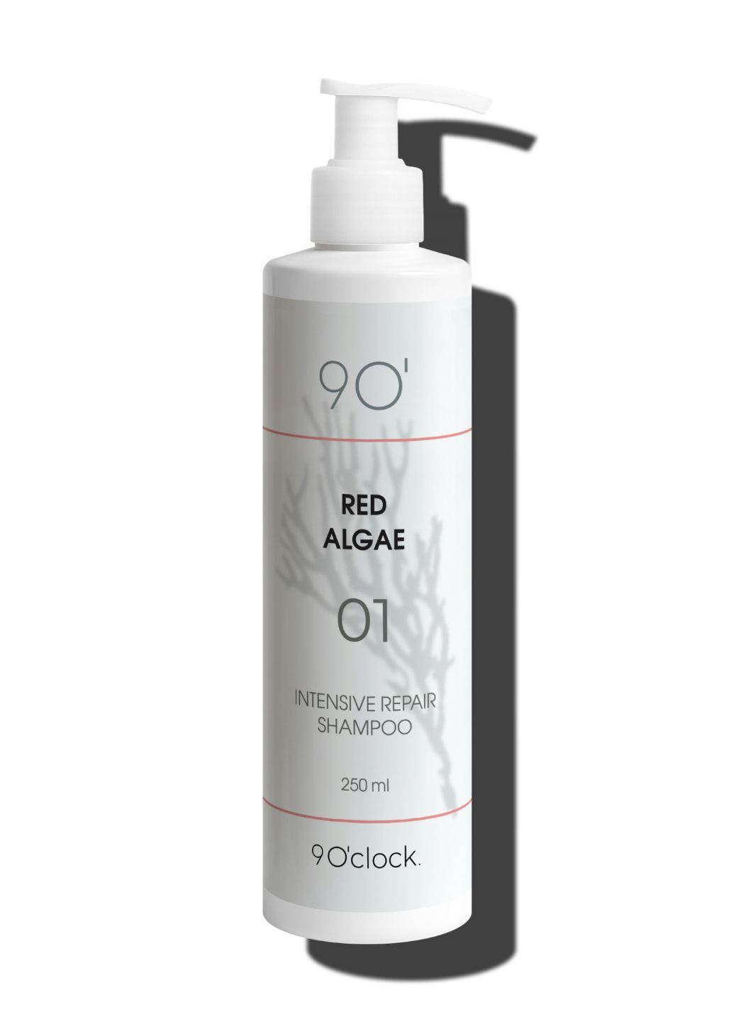 Інтенсивно відновлюючий шампунь із червоними водоростями,9 O’clock. Red Algae INTENSIVE REPAIR Shampoo, 250 мл. 9 O'clock (365729932)