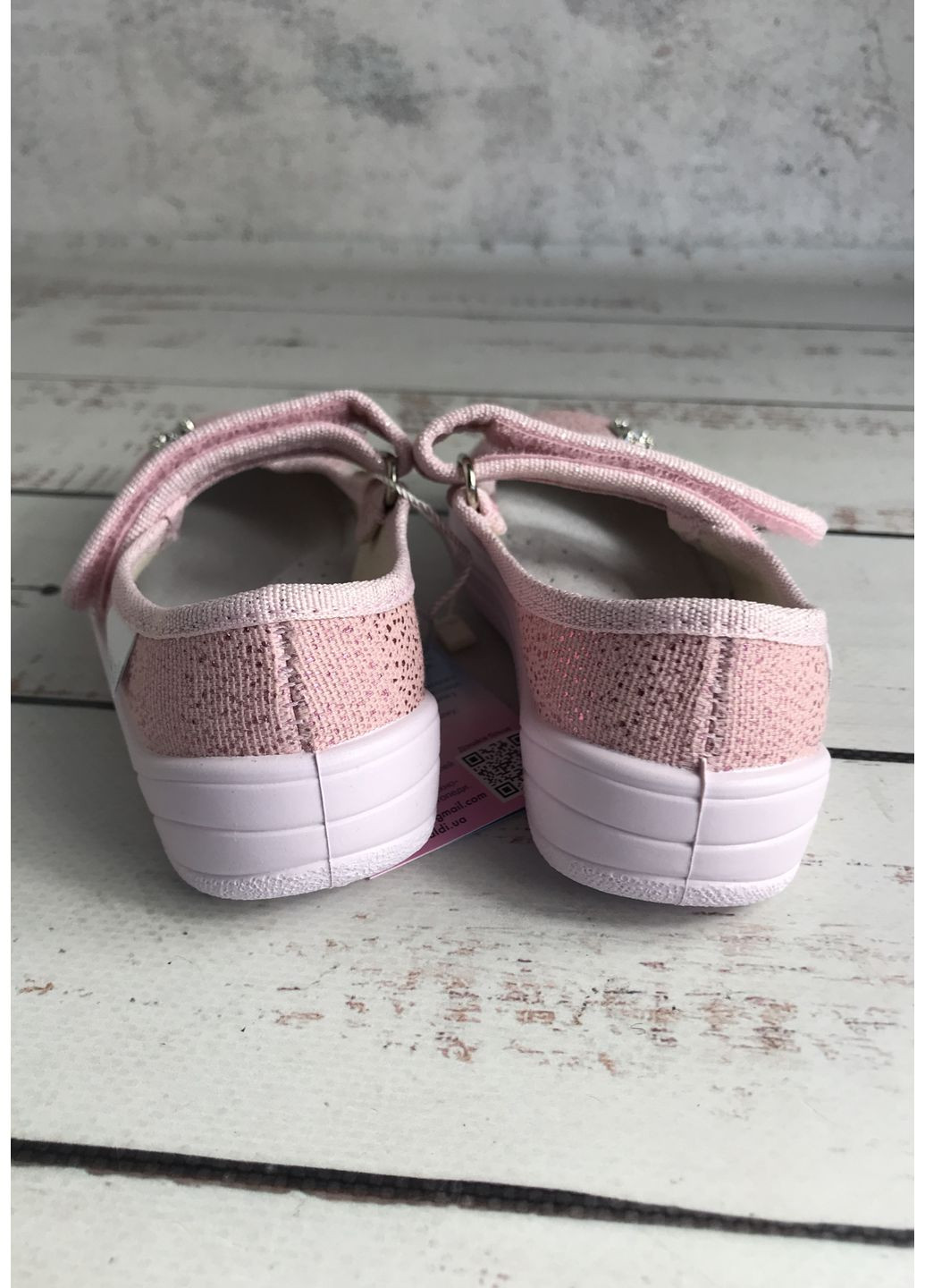 Капці дитячі текстильні для дівчаток Рожевий (284) Waldi (354822814)