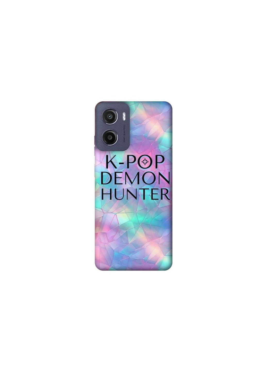 Чехол на Motorola Moto G05 K-Pop Demon Hunters Logo Frontalka (354668727)