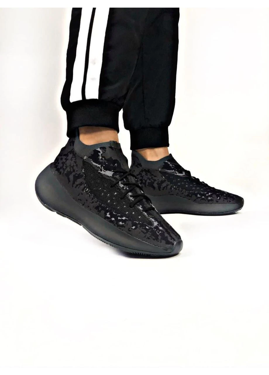 Чорні літні кросівки adidas yeezy boost 380 alien black адідас ізі буст No Brand