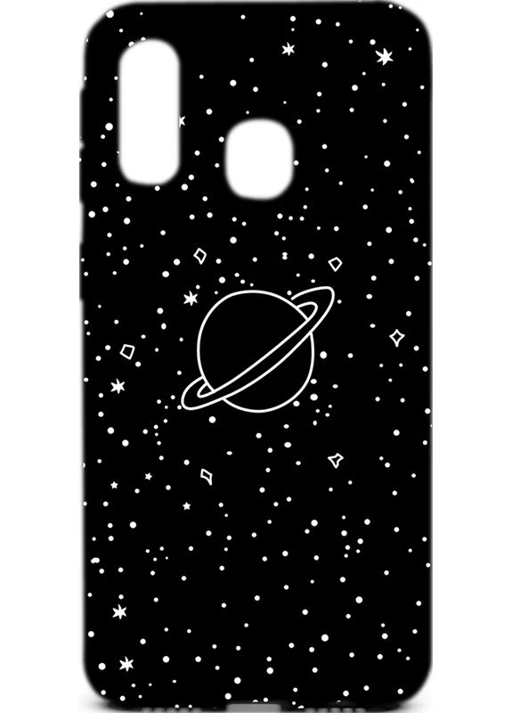 Чехолнакладка Cartoon Soft Silicone TPU Case Samsung Galaxy A40 Saturn Black Toto (301784249)