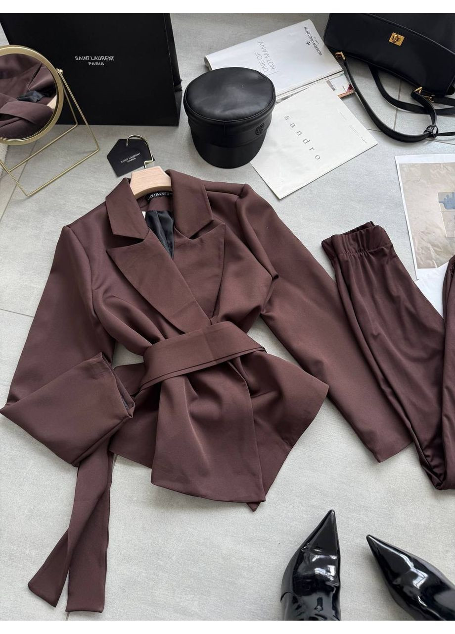 Костюм (пиджак с подкладом + лосины) — ЗАМЕРЫ В ОПИСАНИИ GD/GL Модний простір (371246888)