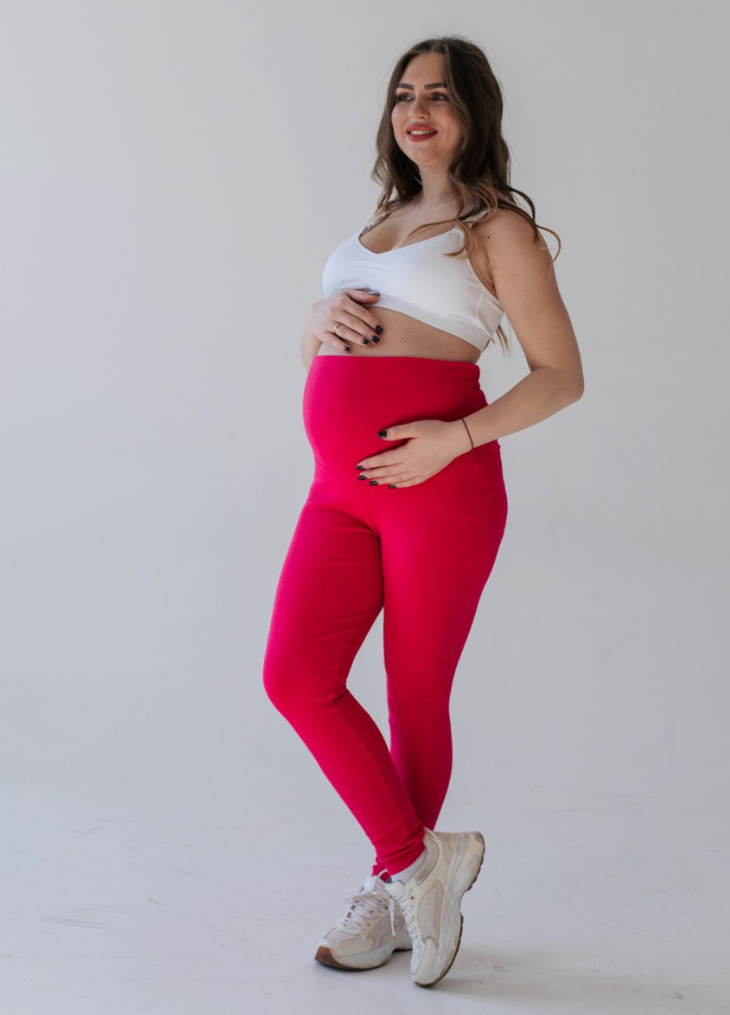 Лосины для беременных в рубчик HN (321984369)