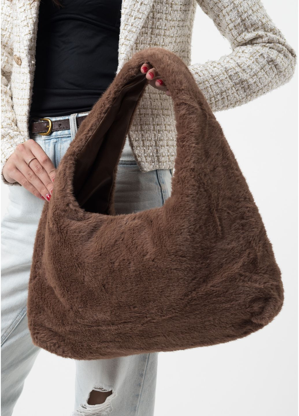 Светло-коричневая сумка (71291 S) Polina (366558620)