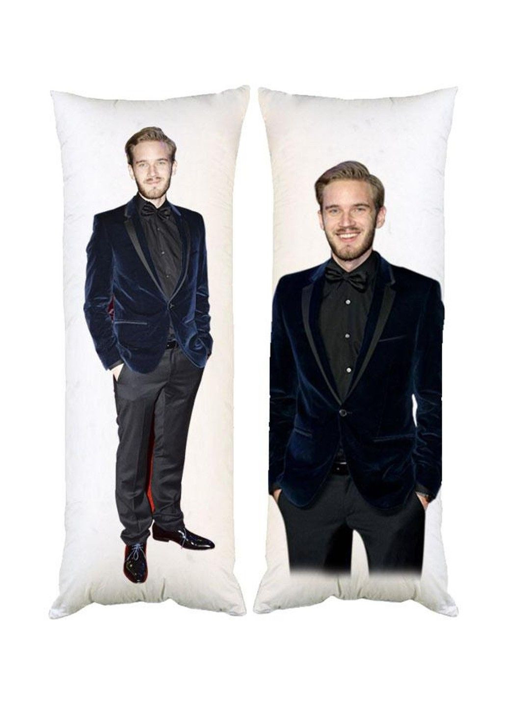 Подушка дакимакура Felix Kjellberg a.k.a. PewDiePie декоративная ростовая подушка для обнимания No Brand (329433119)