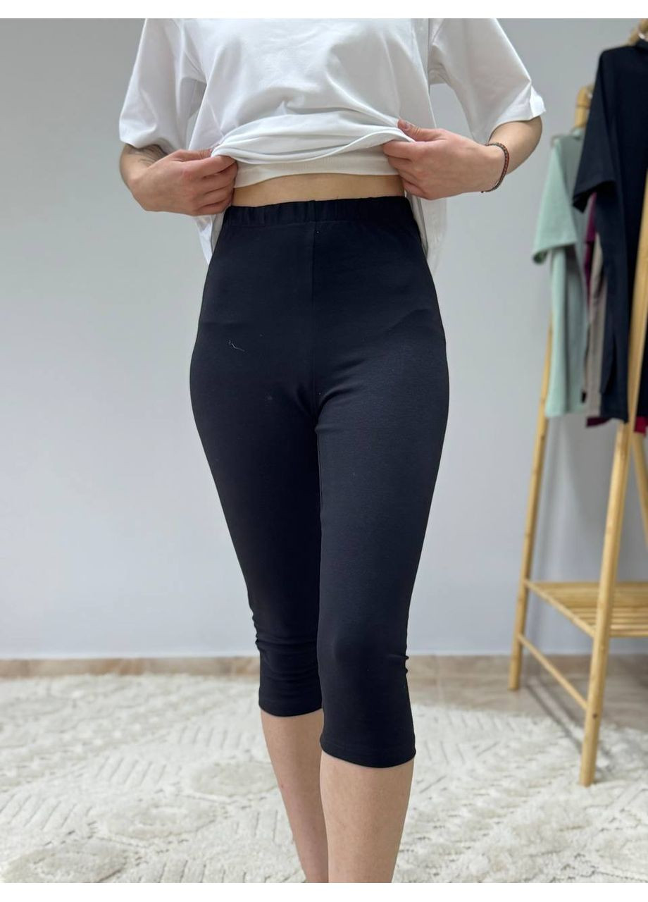 Женские базовые капри бриджи из эластичной ткани. Vakko (351150494)