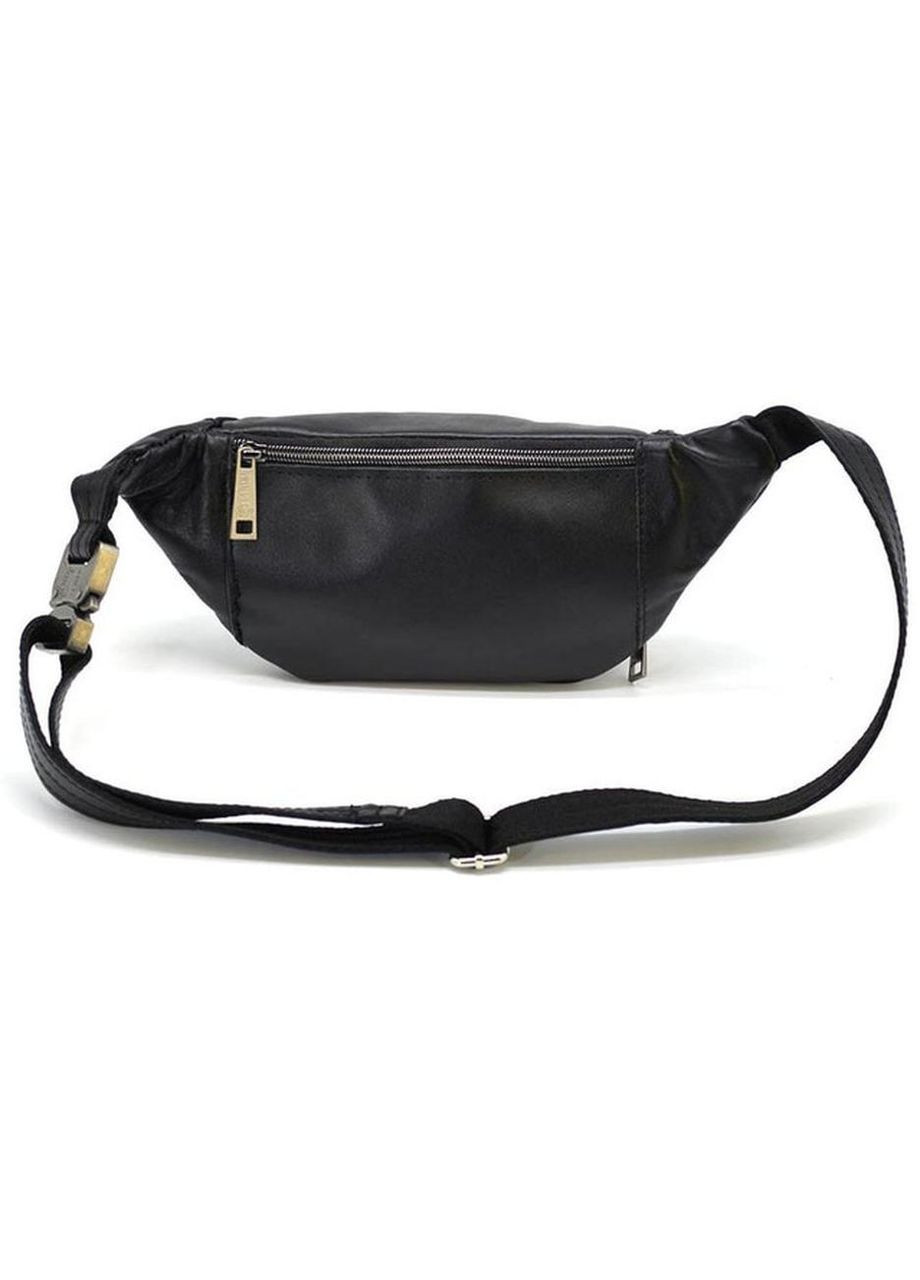 Сумка мужская на пояс через плечо из натуральной кожи маленькая Черный 35296 TARWA (352165918)