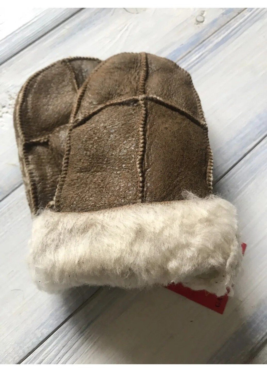 Варежки детские коричневые 901 BR-S (362556288)