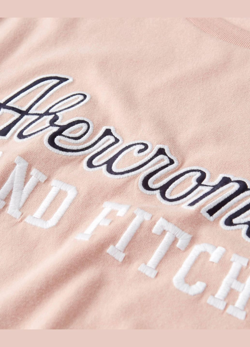 Светло-розовая футболка af6064m Abercrombie & Fitch