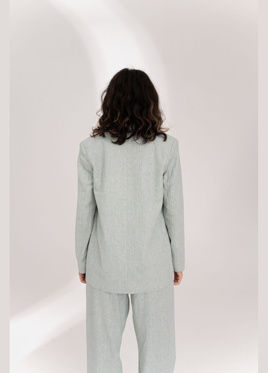 Мятный женский пиджак Azuri однотонный - демисезонный