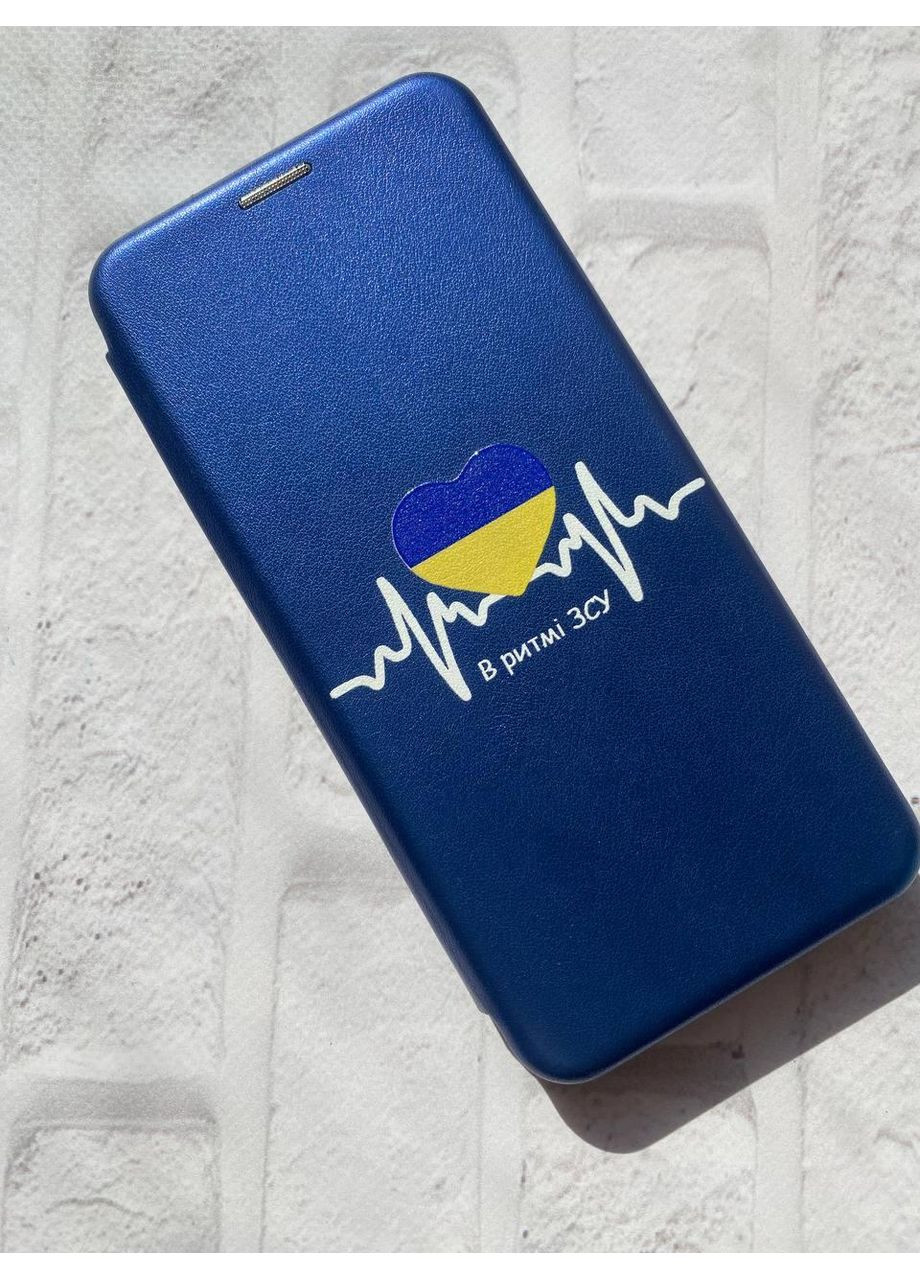 Чехол-книга с рисунком для Samsung Galaxy А10ѕ/A107 Синий:: В ритме ВСУ (патриотический принт 71) G-Case (360711574)