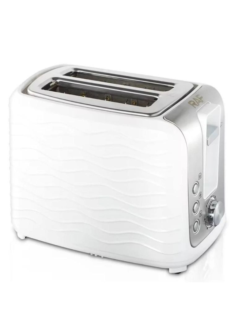 Электрический кухонный тостер на 2 тоста R 269 мощность до 900 Вт RAF (356452531)