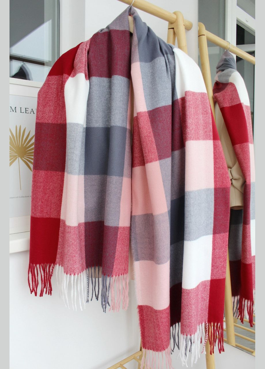 Кашеміровий шарф у клітку "Лана" 138010 Cashmere (322502035)