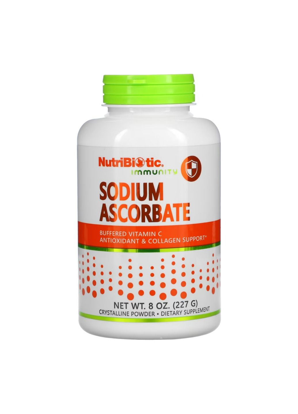 Аскорбат натрію, Sodium Ascorbate Powder - 227g NutriBiotic (280899635)