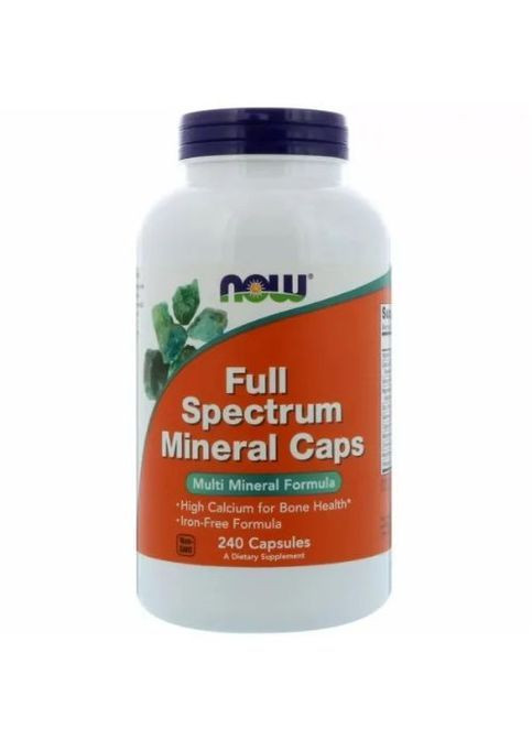 Full Spectrum Minerals 240 Caps Now Foods (362418668)